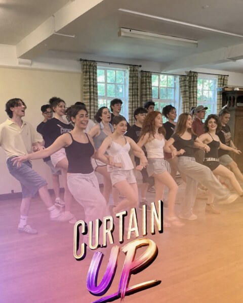 Curtain Up MT students
